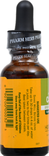 Herb Pharm Cayenne Herbal Supplement Perspective: back