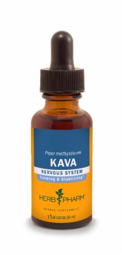 Herb Pharm Kava Herbal Supplement Perspective: back