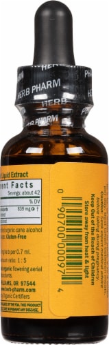 Herb Pharm Motherwort System Restoration Herbal Supplement Perspective: back