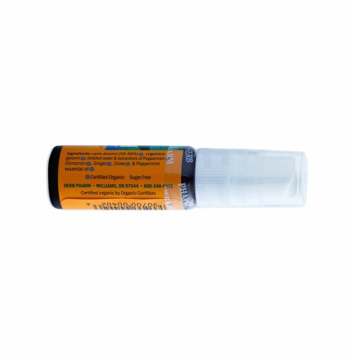 PEPPERMINT HERBAL BREATH TONIC, 1/2 Oz. Perspective: back