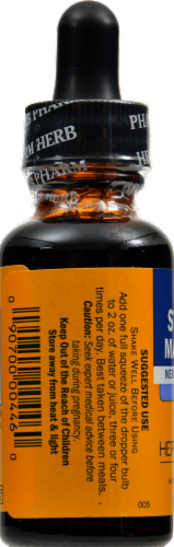Herb Pharm Stress Manager Stabilizing Herbal Supplement Perspective: back