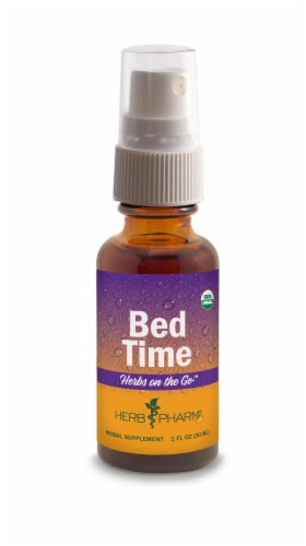 Herb Pharm®Herbs on the Go™ Bed Time Herbal Supplement Perspective: back