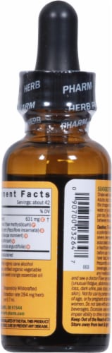 Herb Pharm Orange Anxiety Soother Dietary Supplement Perspective: back