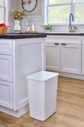 Rev-A-Shelf RV-35-52 35 Quart Replacement Trash Bin for Pull Out Waste Systems Perspective: back