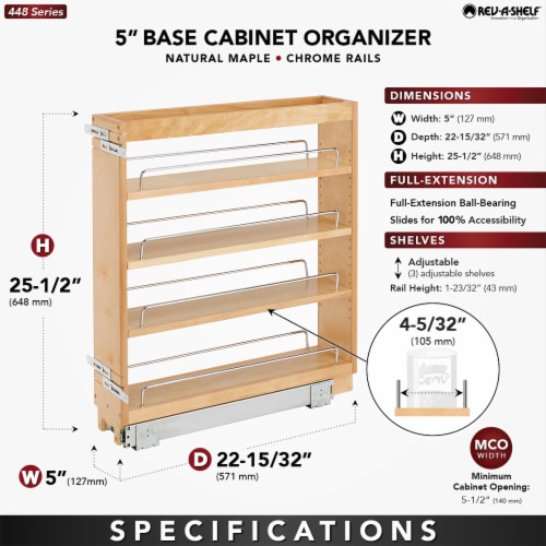 Rev A Shelf 5 Pull Out Kitchen Cabinet