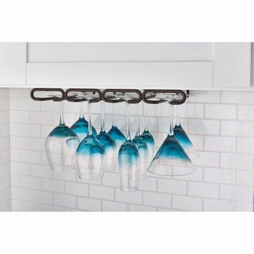 Under counter sales glass holder