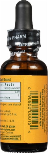 Herb Pharm Rosemary Optimal Well-Being Herbal Supplement Perspective: back