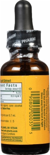 Herb Pharm Thyme Respiratory System Herbal Supplement Perspective: back
