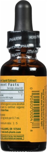 Herb Pharm Witch Hazel Liquid Herbal Supplement Perspective: back