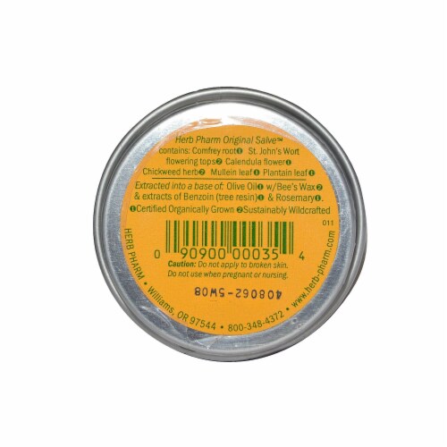 Herb Pharm Original Salve 24 Grams Perspective: back