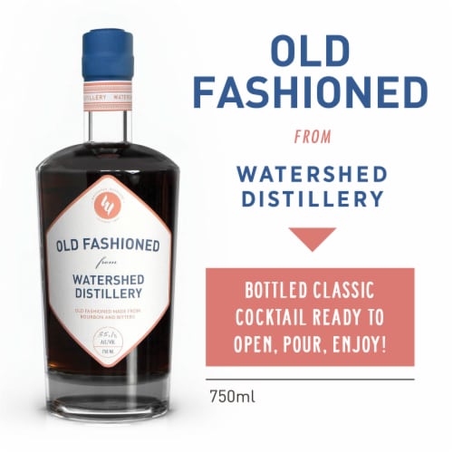 Watershed Old Fashioned Ready to Drink Cocktail Perspective: back