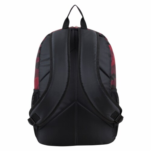 Fuel Triple Decker Backpack - Red Army Camo Perspective: back