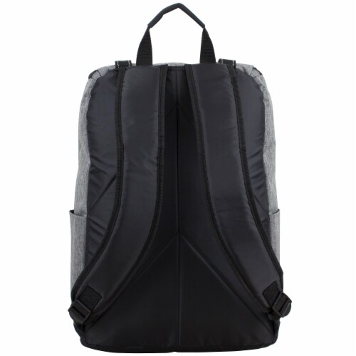 Fuel Wide Mouth Cargo Backpack - Mid-Grey Chambray Perspective: back