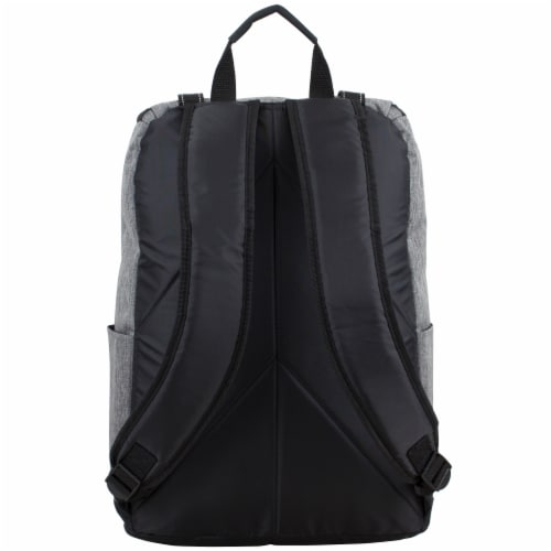 Fuel Wide Mouth Cargo Backpack - Mid-Grey Chambray Perspective: back