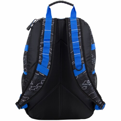 Fuel Camo Outline Terra Sport Bungee Backpack Perspective: back