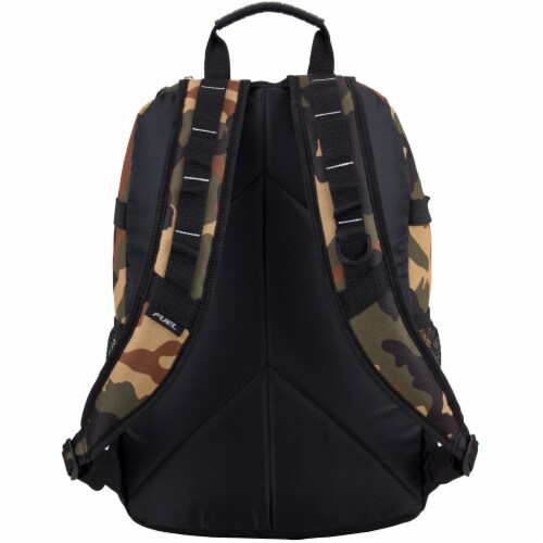 Fuel Army Camo Terra Sport Bungee Backpack Perspective: back