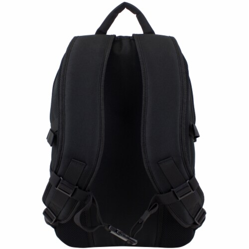 Fuel Force Defender Tech Backpack - Black/Navy Perspective: back