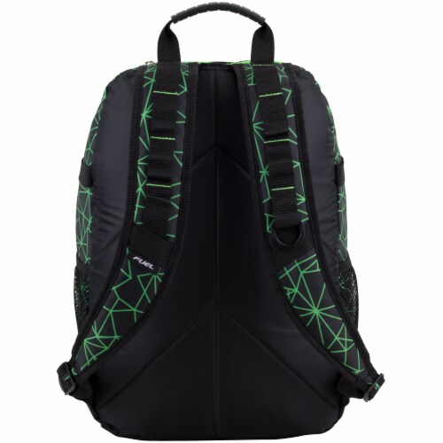 Fuel Shattered Geo Terra Sport Bungee Backpack Perspective: back