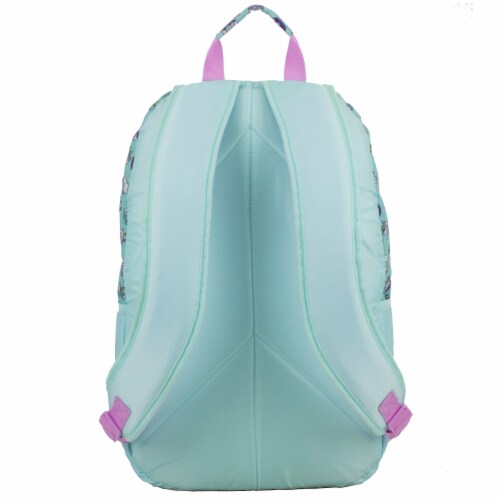 Fuel Deluxe Backpack/Lunch Bag Combo - Pink/Blue Perspective: back