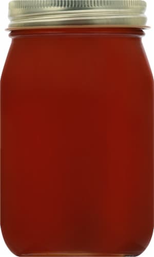 Bee City Pure Raw Honey Perspective: back