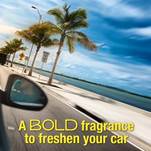 California Scents® Coronado Cherry Automotive Air Freshener Perspective: back