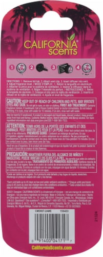 California Scents® Coronado Cherry™ Car Air Freshner Perspective: back