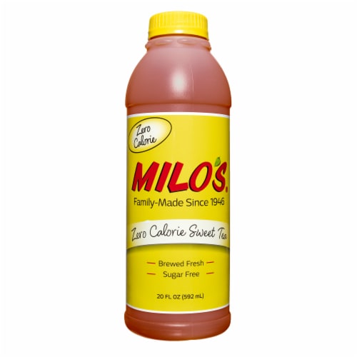 Milo's® Sweet Iced Tea Bottle Perspective: back