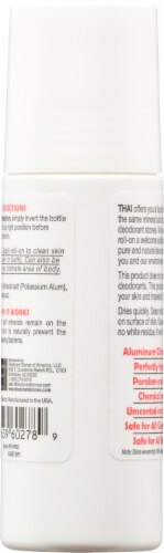 Thai Deodorant Stone Thai Crystal Deodorant Mist Roll-On Perspective: back