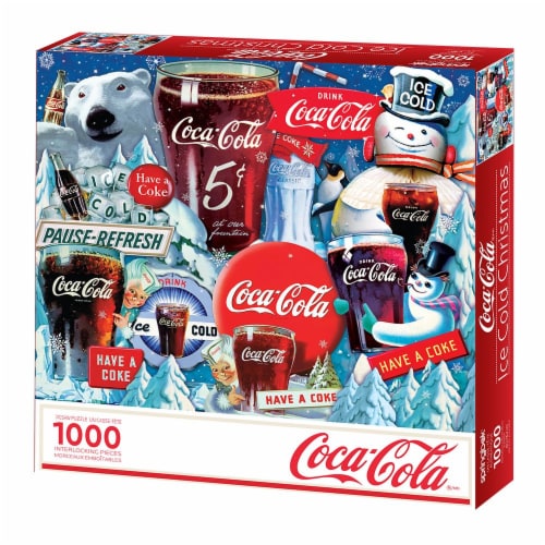 White and You Jigsaw Puzzle Coca-Cola® 1,000 pc Red 