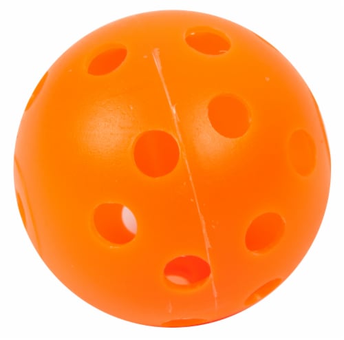 Pinemeadow Practice Whiffle Golf Balls - Orange Perspective: back