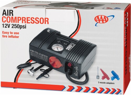 Lifeline® AAA 12-Volt 250-PSI Air Compressor Perspective: back