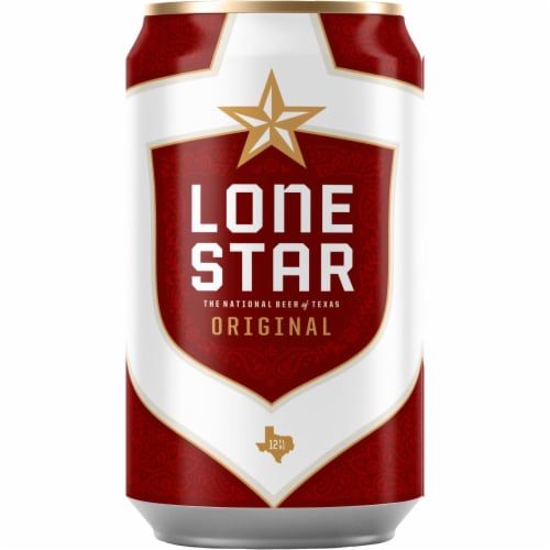 Lone Star Texas Lager Domestic Beer Perspective: back