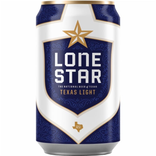 Lone Star Light Texas Lager Beer Perspective: back