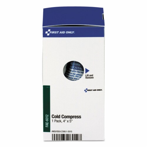 First Aid Only First Aid Kit,Refill,Green-Misc,1 Comp FAE-6012 Perspective: back