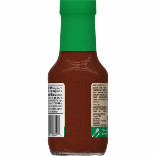 Annie's™ Organic Sweet & Spicy BBQ Sauce Perspective: back