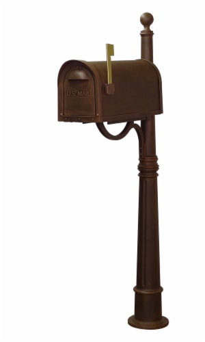 The Classic mailbox and Ashland Mailbox Post Perspective: back
