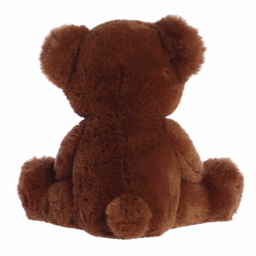 Aurora Small Brown Bear Gelato Bear 9 inches Chocolate Snuggly Stuffed ...
