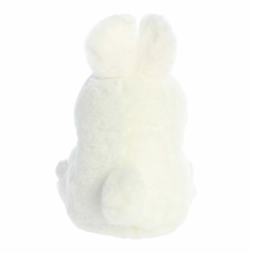 Aurora Mini White Rolly Pet 5 inch Bunbun Bunny Playful Stuffed Animal ...
