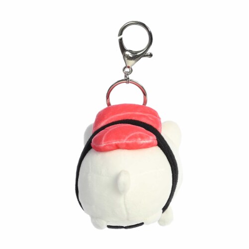 Aurora Mini White Tasty Peach 3.5 inches Tuna Sushi Meowchi Keychain ...