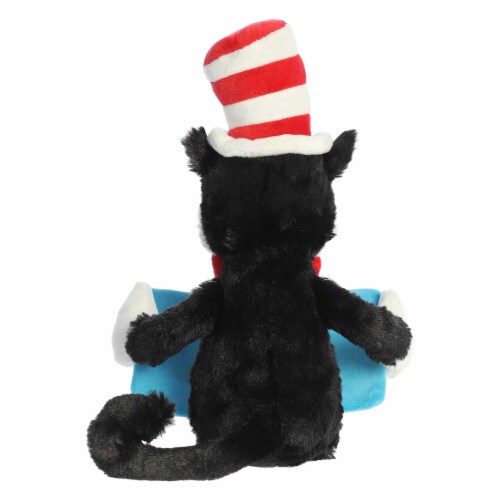 Aurora Large Black Dr. Seuss 17 inch Storytime Cat In The Hat Whimsical ...