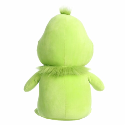 Aurora Large Green Dr. Seuss 16 inches Squishy Grinch Whimsical Stuffed ...