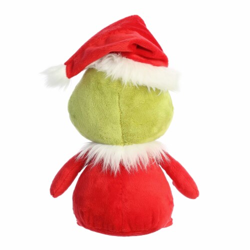 Aurora Medium Red Dr. Seuss 9.5 inches Pop Art Santa Grinch Whimsical ...