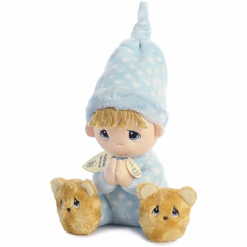 Aurora World Precious Moments Prayer Boy With Sound Now I Lay Me Down To Sleep Plush Perspective: back
