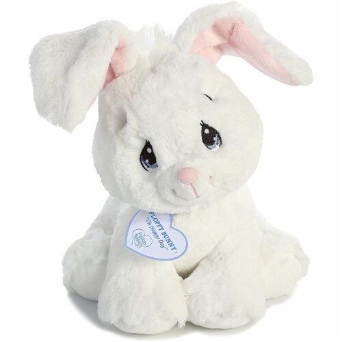 Aurora - Precious Moments - 8.5 Floppy Bunny White - Small, 1 - Smith’s ...