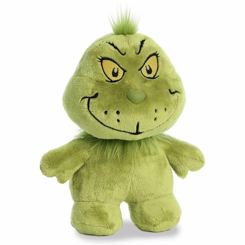 Aurora World Dr. Seuss Grinch Dood Plushie 8.5" Perspective: back