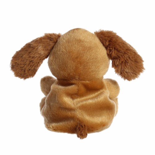 Aurora Mini Brown Dr. Seuss Palm Pals 5 inch Max Whimsical Stuffed Animal Perspective: back