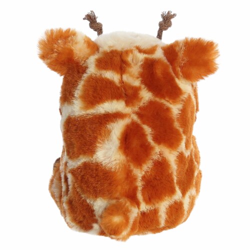 Aurora Mini Brown Rolly Pet 5inch Giminy Giraffe Round Stuffed Animal ...