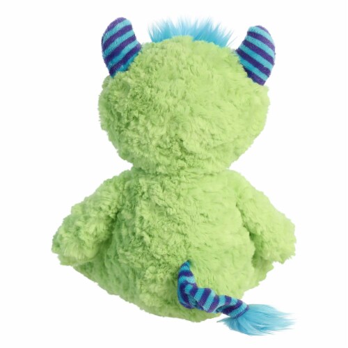 ebba Medium Green Monster 11.5 inch Wazu Playful Baby Stuffed Animal ...