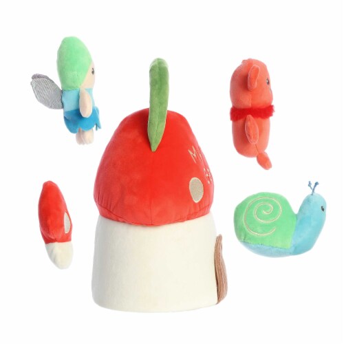 ebba Small Red Baby Talk 8 inch My Fairy Garden Engaging Baby Stuffed ...