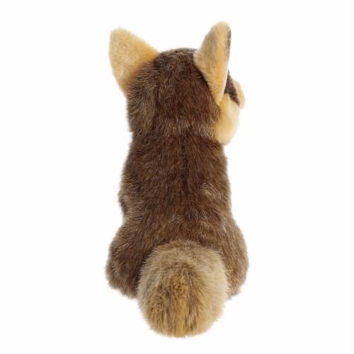 Aurora Medium Brown Miyoni 9.5 inches Coyote Adorable Stuffed Animal ...
